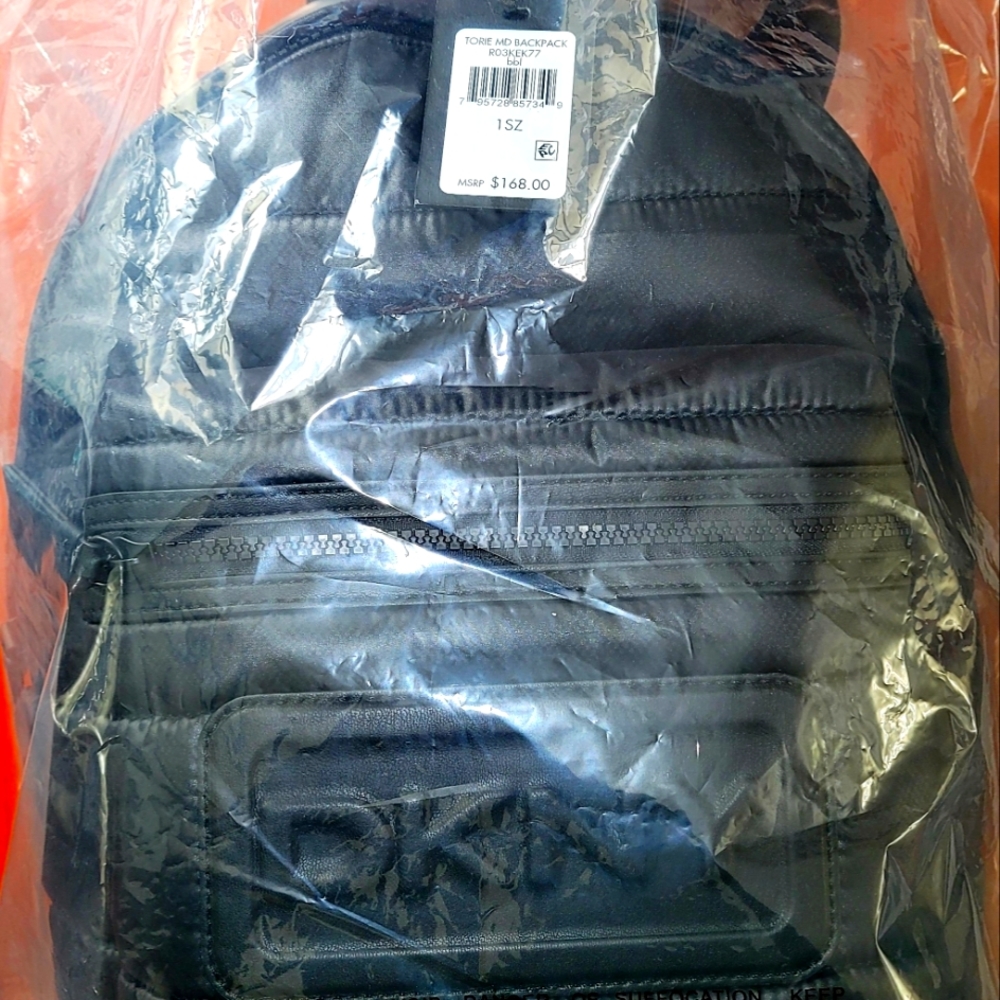 DKNY TORIE MD BACKPACK R03KEK77 BLACK